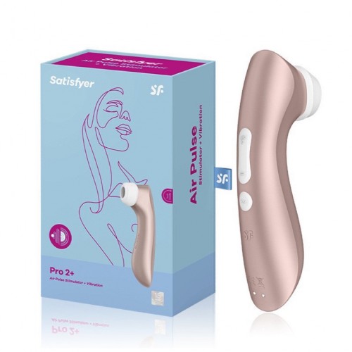 SATISFYER PRO 2+ Third Generation Sucking Massager